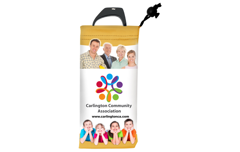 Full Color Sublimation Imprinted Microfiber Cell Phone and Eyeglass Drawstring Pouch Full Color Sublimation Imprinted Microfiber Cell Phone and Eyeglass Drawstring Pouch